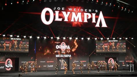 2023 Olympia Results — Complete Official。